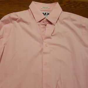 Pink Express button down